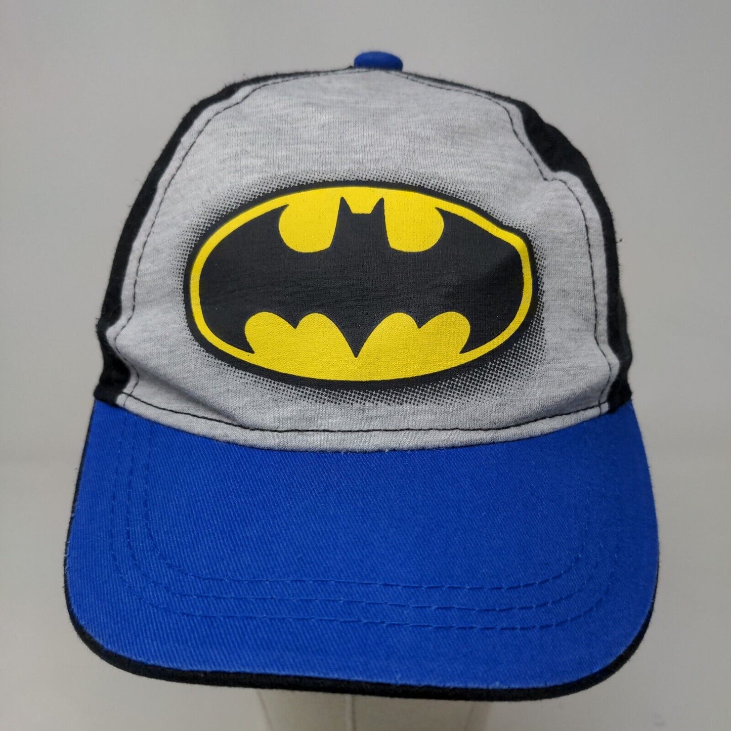 Batman Boy's Snapback Hat Multicolor Size OSFM Graphic Logo Adjustable