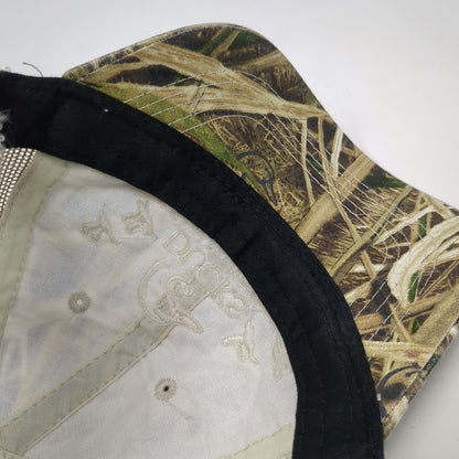 Outdoor Cap Ducks Unlimited Baseball Cap Brown One Size Camo Mesh Back Hat 2017