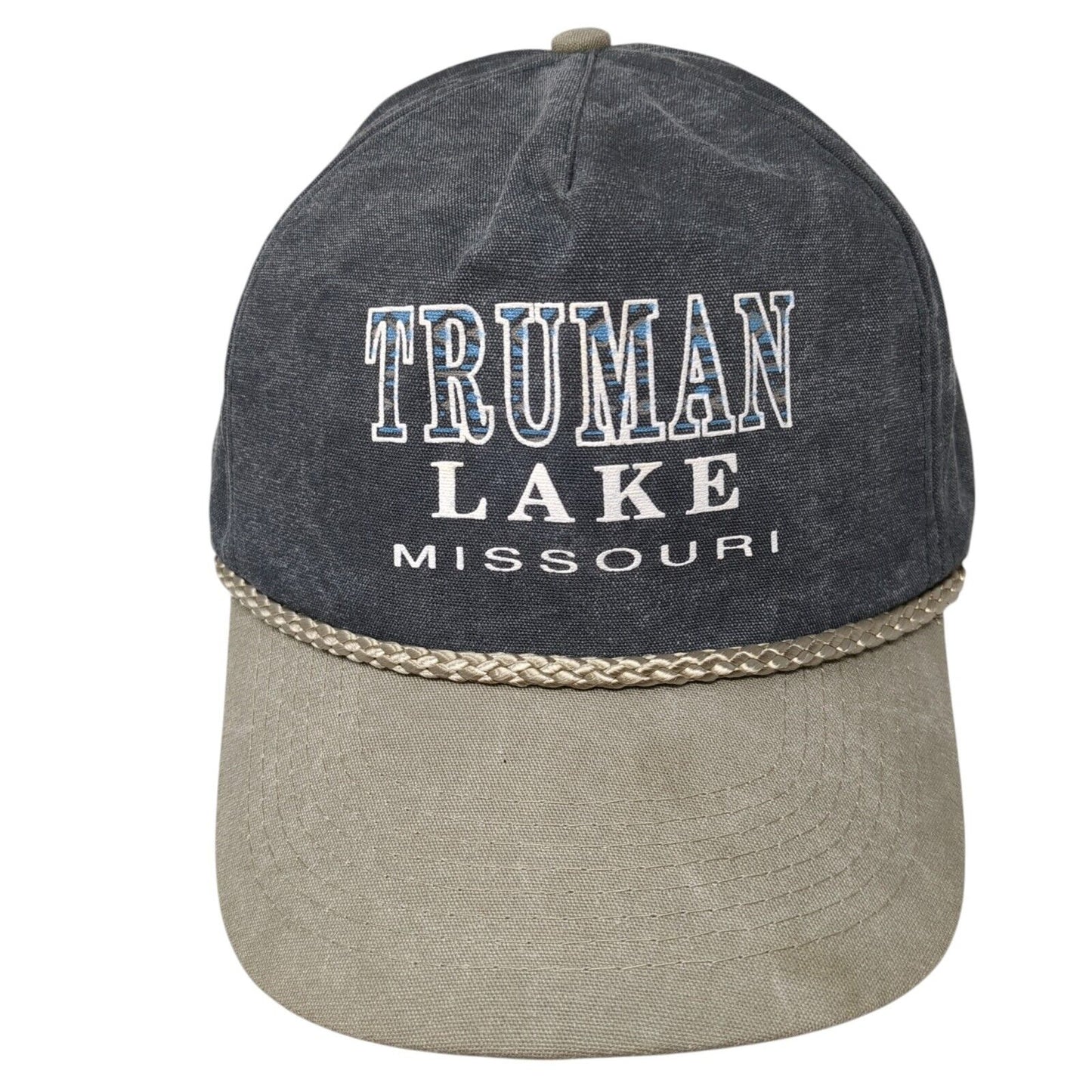 Truman Lake Missouri Snapback Hat Multicolor OS Adjustable Rope Cobra Caps