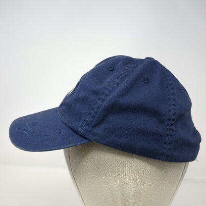 Polo Ralph Lauren Baseball Cap Blue One Size Adjustable Cotton Small Pony Hat