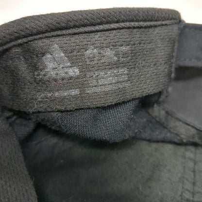 Adidas Baseball Cap Black One Size Climalite Performance Running Slideback Hat