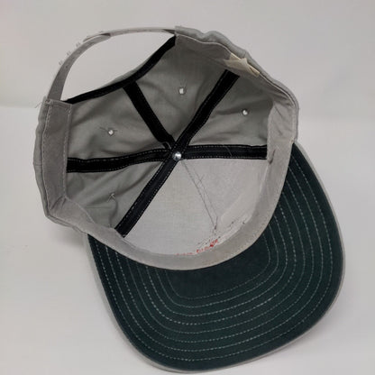 Magic Man Charters Petersburg Alaska Snapback Hat Gray OSFA Embroidered
