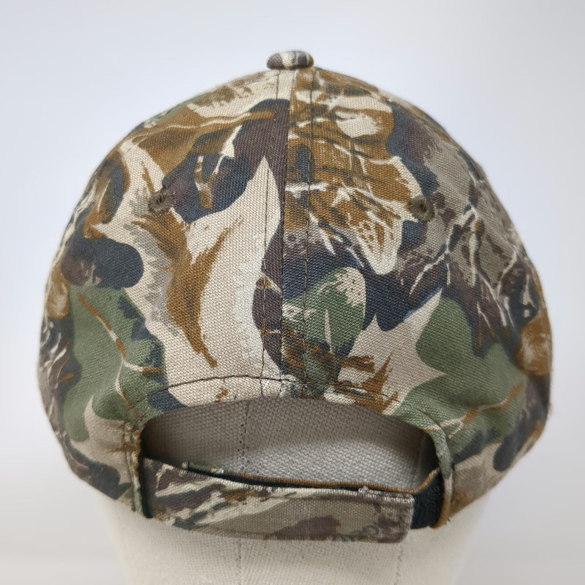 Outdoor Cap 5 Panel Brown Orange One Size Northwest Concrete Pumping Camo Hat