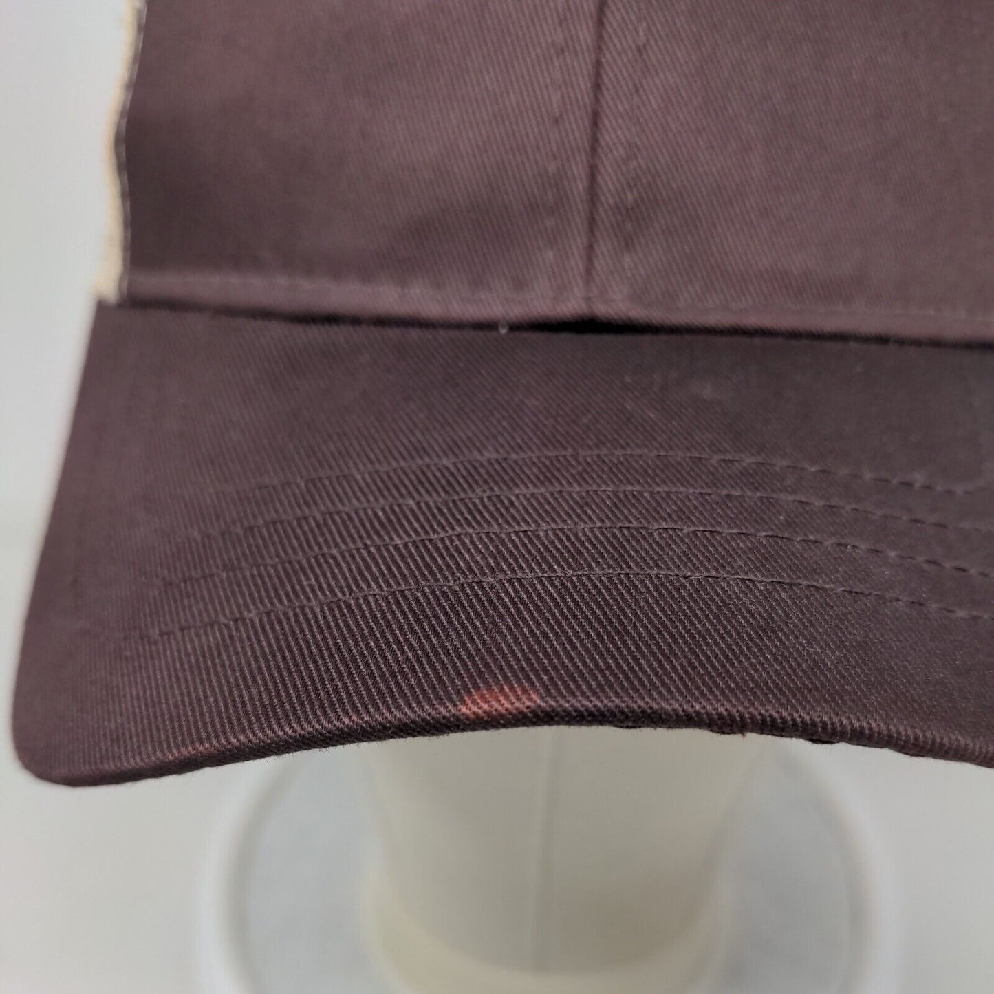 Infinity Headwear Men's Snapback Mesh Back Hat Brown Size OSFM Blank