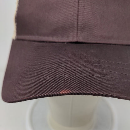 Infinity Headwear Men's Snapback Mesh Back Hat Brown Size OSFM Blank