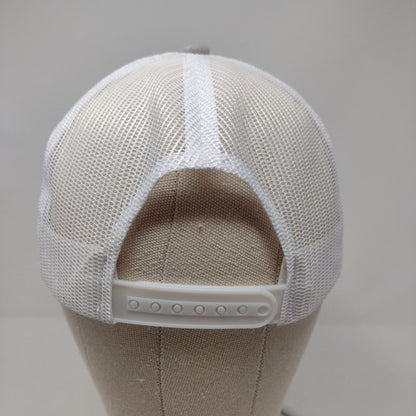 B012 Servant Leadership Snapback Mesh Back Trucker Hat Gray OSFA