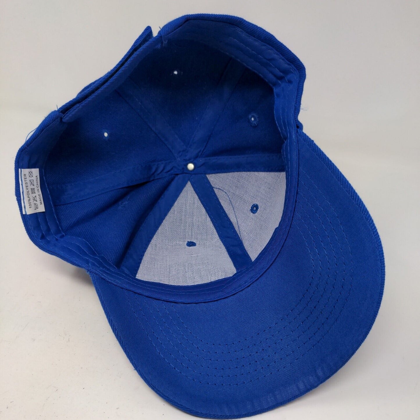 D.A.R.E. Campaign Men's Strapback Hat Blue Graphic Colorful Logo Polyester