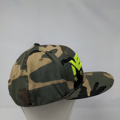 Neon Sport Snapback Hat Camouflage OSFA Adjustable Embroidered 6 Panel