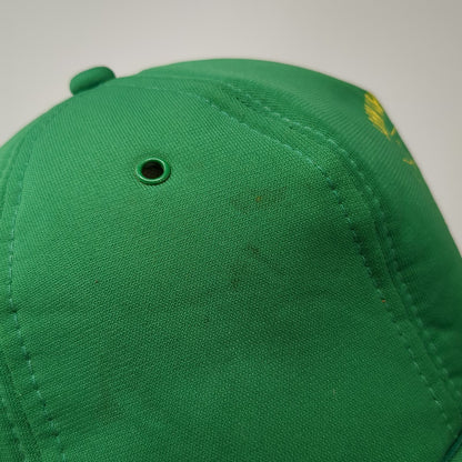 Yupoong 5 Panel Green One Size Hat Snapback Rope Trim John Wayne Pioneer Wagons