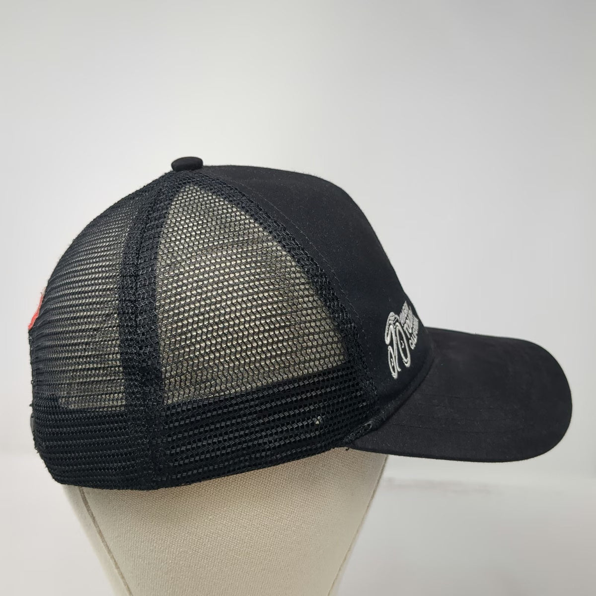 BOCO Gear Amgen Tour of California Bear Black One Size Trucker Hat Mesh Snapback