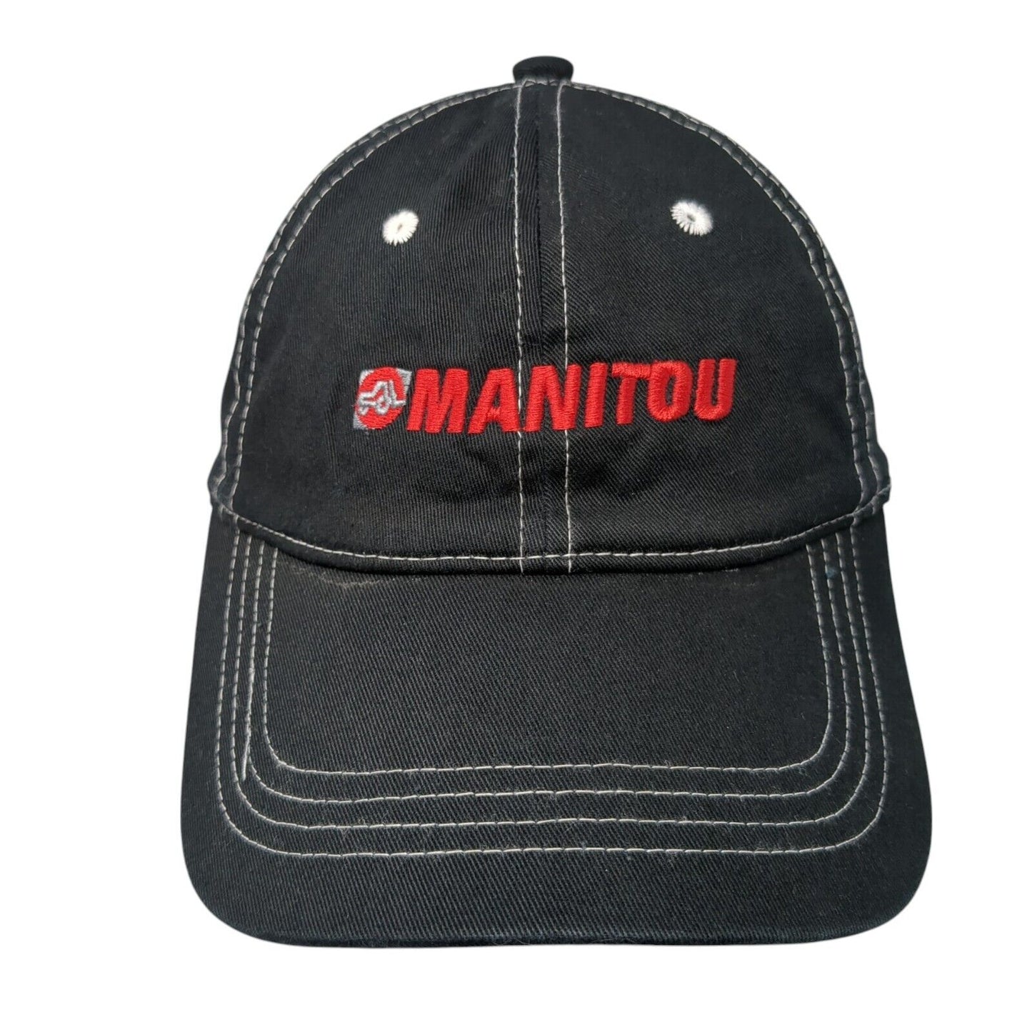 Manitou Solutions Provider Strapback Hat Black One Size Adjustable Cap America
