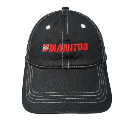 Manitou Solutions Provider Strapback Hat Black One Size Adjustable Cap America