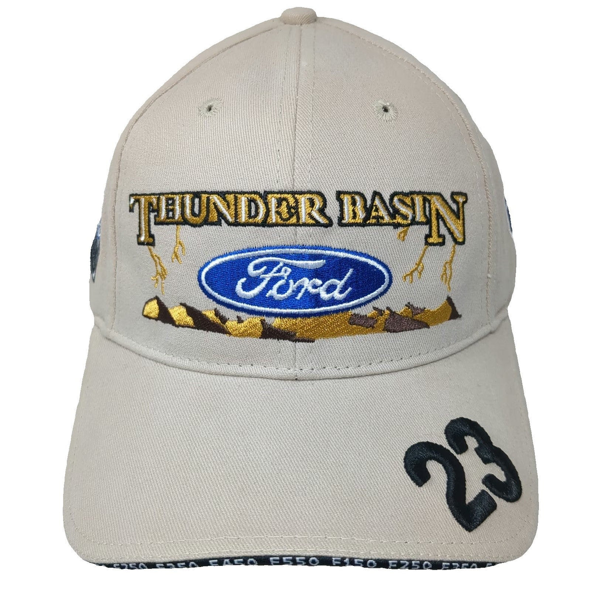 Marr Baseball Cap Beige One Size Ford Thunder Basin Gillette Wyoming 23 Hat