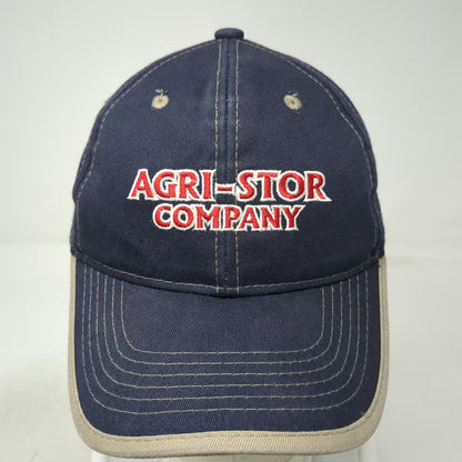 Agri-Stor Company Blue Baseball Cap One Size Strapback Hat Gellert Logo Stitch