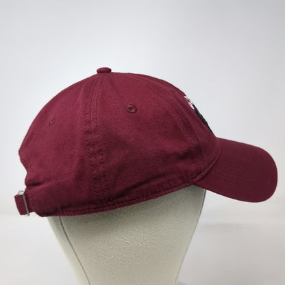 Harry Potter Baseball Cap Red One Size Hogwarts Crest Slideback Embroidered Hat