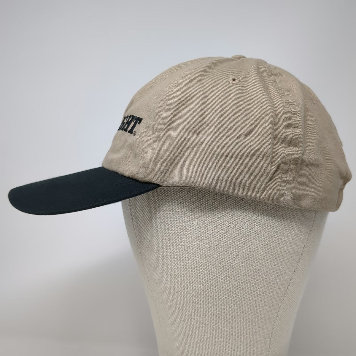 Coors Light Baseball Cap Beige Black One Size Adjustable Slideback Beer Hat