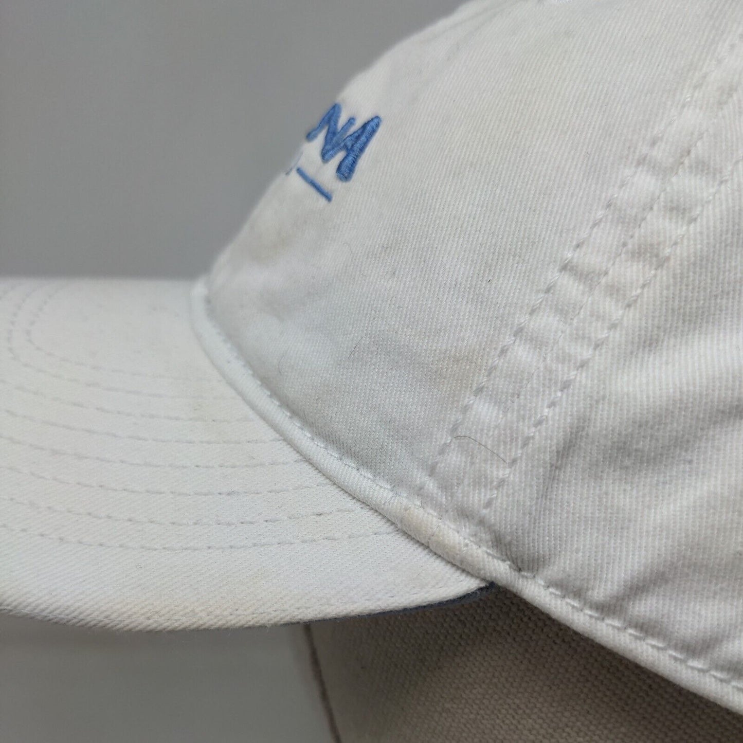 Marina Cap Cana Republica Dominicana Strapback Hat White OSFM Embroidered