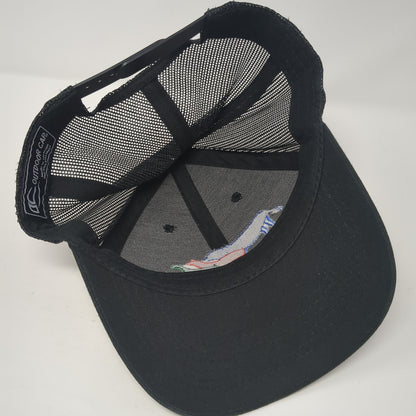 Animals D&B Supply Sunglo Snapback Trucker Hat Black One Size Mesh Back