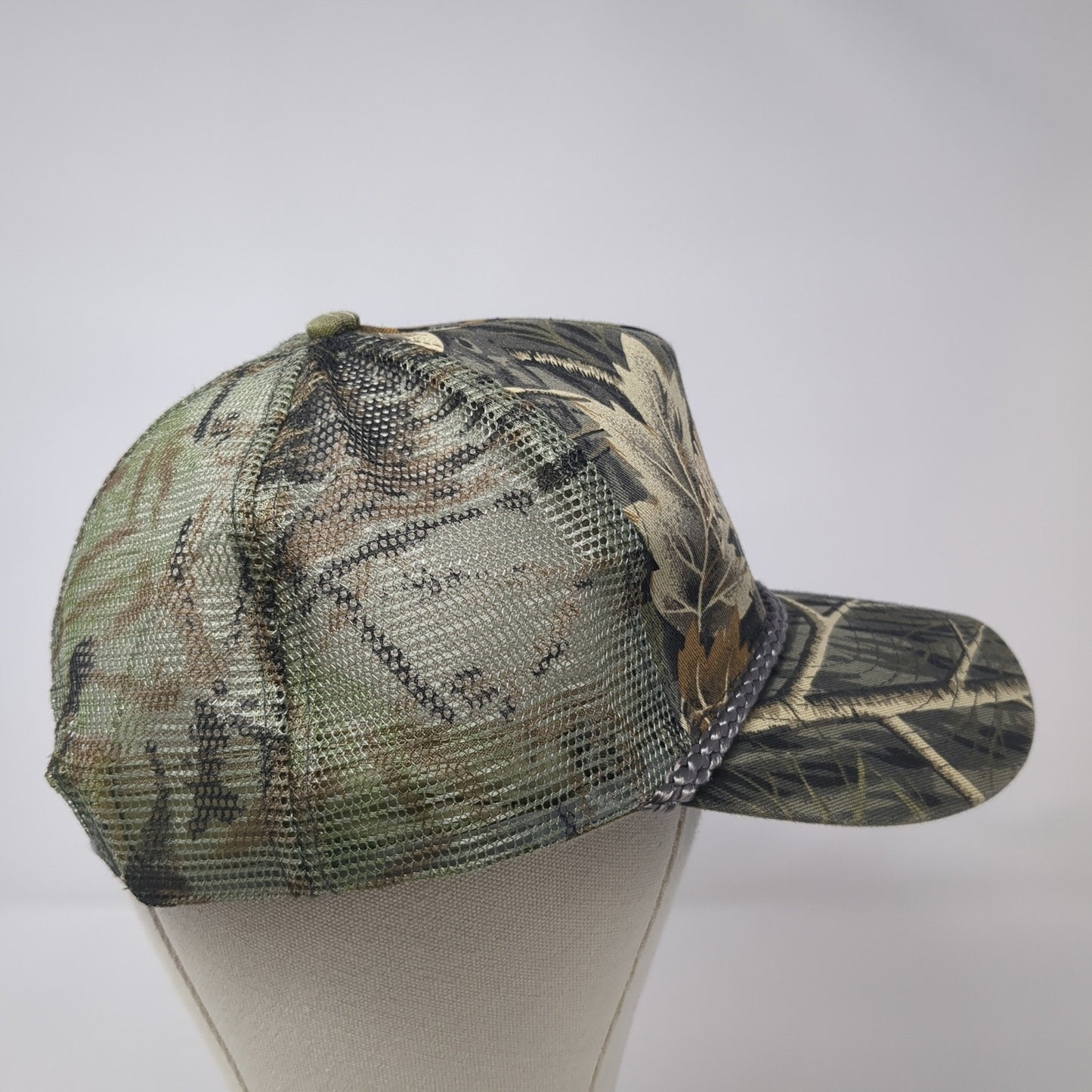 Legrand Fertilizer Snapback Rope Trucker Hat Multi One Size Camo Mesh Back