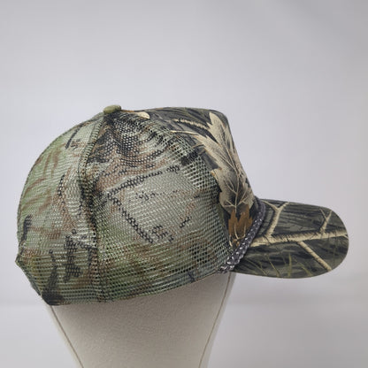Legrand Fertilizer Snapback Rope Trucker Hat Multi One Size Camo Mesh Back