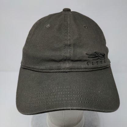 Sitka Slideback Hat Brown OSFA Low Profile Fit Adjustable Embroidered 6 Panel