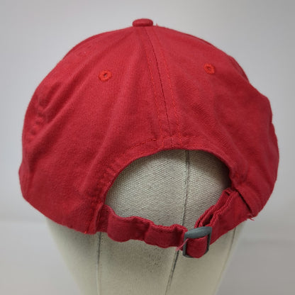AMC Deluxe Headwear Baseball Cap Red One Size Strapback RFC Fabricators Logo Hat