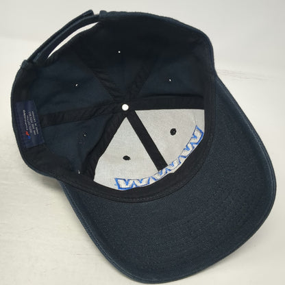 Yupoong Baseball Cap Blue One Size WWW Construction Inc Logo Strapback Work Hat
