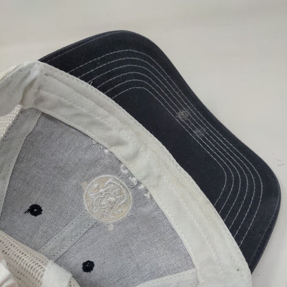 Smith & Wesson Snapback Trucker Hat Blue One Size Adjustable Mesh Back