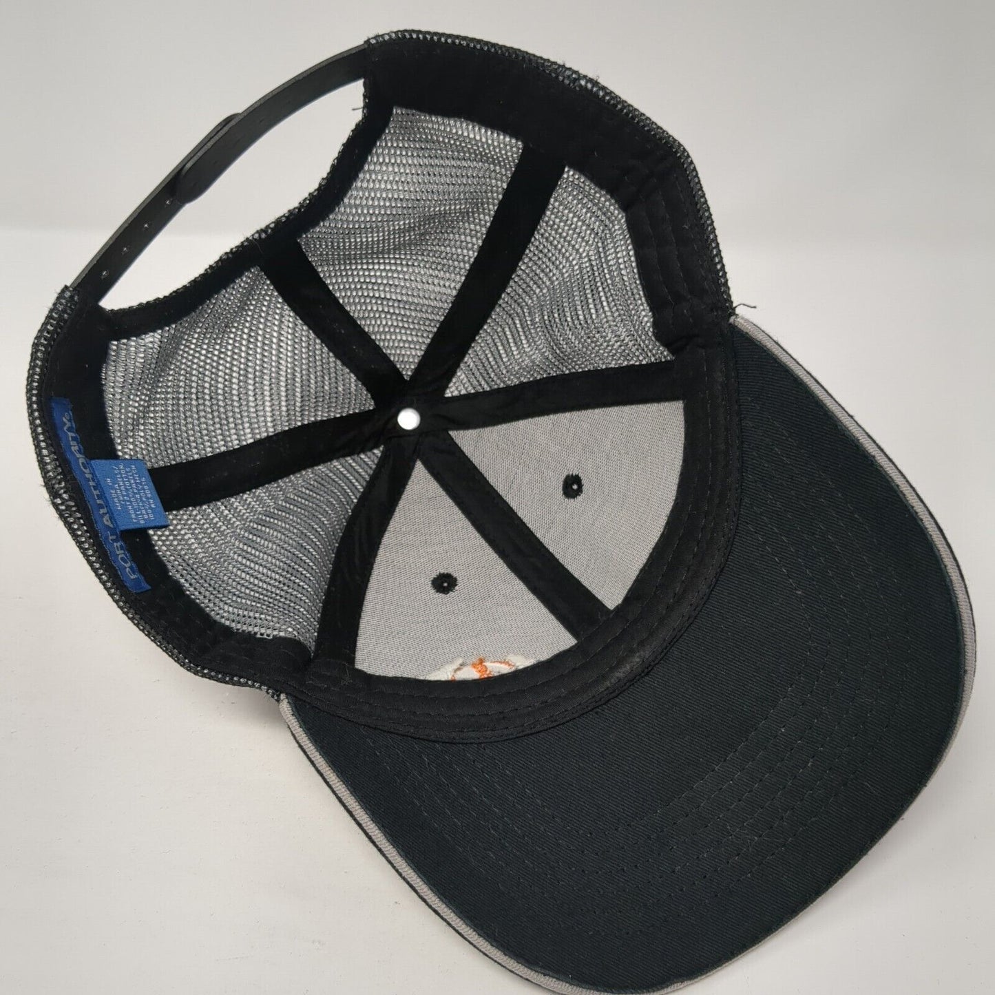 Axiom Est. 2011 Snapback Trucker Hat Black One Size Port Authority