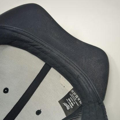 Milwaukee Trucker Hat Black One Size Mesh Back Snapback Gridiron Patch Workwear