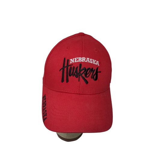 Russell Nebraska Huskers Strapback Hat Adjustable Red Embroidered