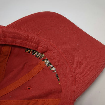 SNCO Napa Valley California Red Baseball Cap One Size Strapback Hat Embroidered
