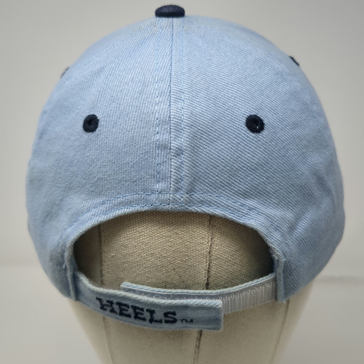 UNC Tar Heels NCAA Signatures Cap Blue OSFM Embroidered Logo NC Strapback Hat