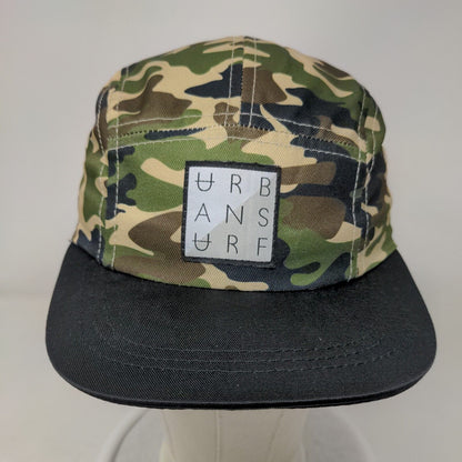 Urban Surf Strapback Hat Camouflage One Size Adjustable Strapback Vented Holes
