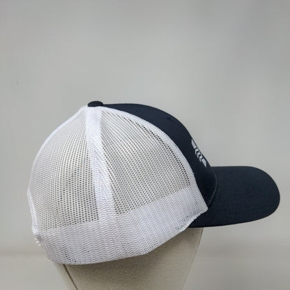 Water Mission Snapback Trucker Hat Blue M/L Embroidered Mesh Back Richardson