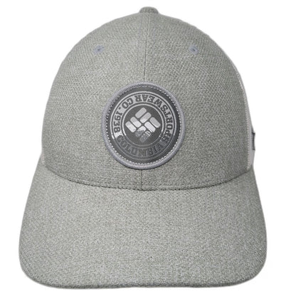Columbia Trucker Hat Gray One Size Snapback Mesh Back Sportswear Co Logo Patch