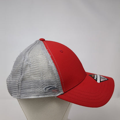 Marathon Pipe Line LLC Snapback Trucker Hat Red One Size SPF 50 Pukka