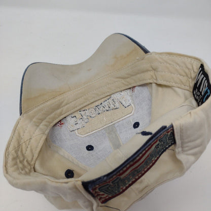 Florida Strapback Hat Multi OSFA Embroidered American Flag 6 Panel