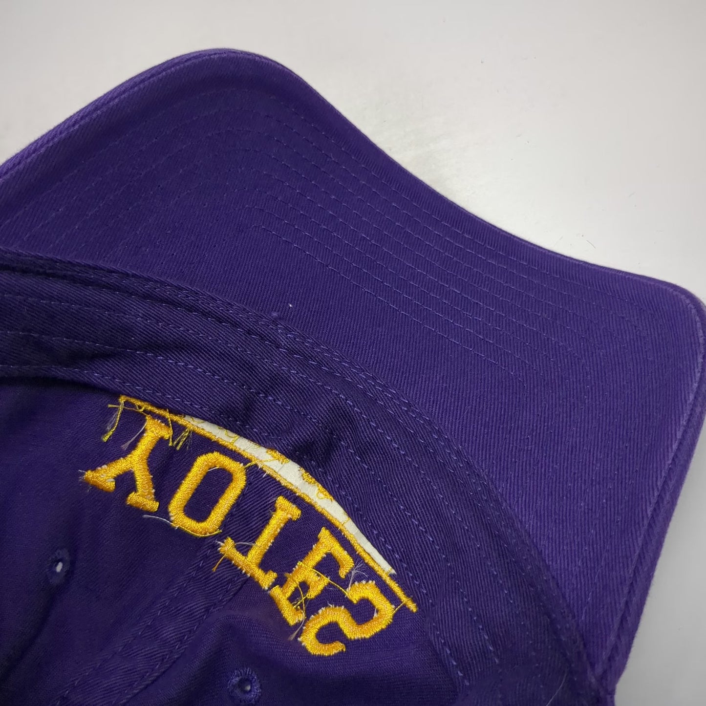 Legacy College of Idaho Yotes Purple Cap One Size Embroidered Slideback Cotton