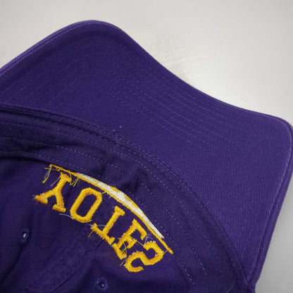 Legacy College of Idaho Yotes Purple Cap One Size Embroidered Slideback Cotton