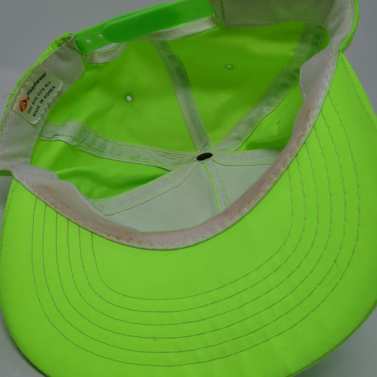 AJ Headwear 5 Panel Green Hat One Size Allied Signal Garrett Fluid Snapback