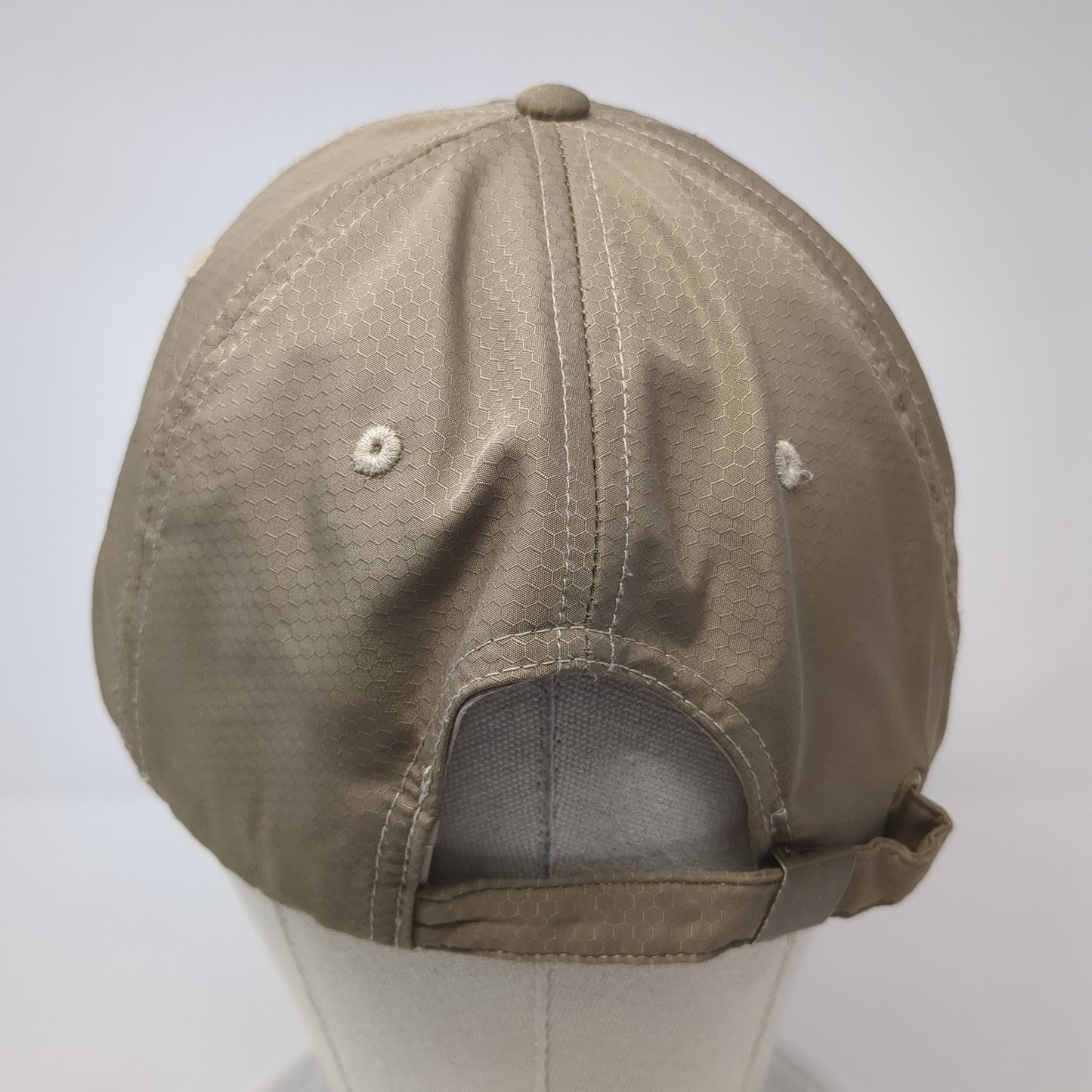 Unbranded Slideback Baseball Cap Brown One Size Adjustable Lightweight Blank