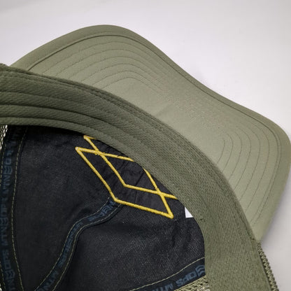MTN OPS Baseball Cap Green One Size Snapback Mesh Back Hat Conquer More Est 2014