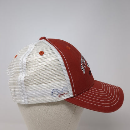 Steamboat 1864 Colorado Snapback Trucker Hat Red OS Adjustable Mesh Back Ouray