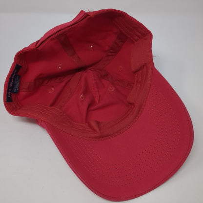 Oscar Mayer Strapback Hat Red One Size Adjustable Solid 6 Panel Hit Wear