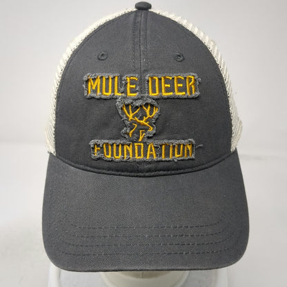 Hat Graphix 360 Baseball Cap Gray One Size Mule Deer Foundation Volunteer Mesh