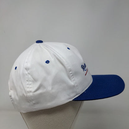 Nation's Restaurant News Snapback Hat White OSFA Colorblock Headmaster
