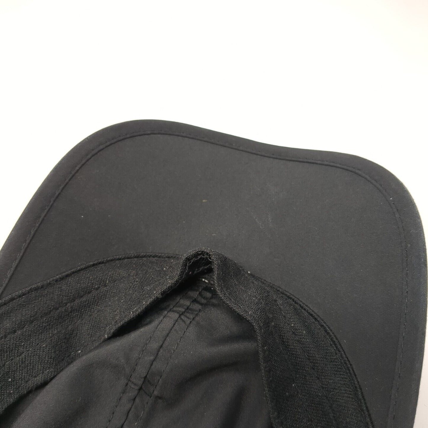 NikeFIT Strapback Hat Black One Size Adjustable Embroidered Swoosh Logo