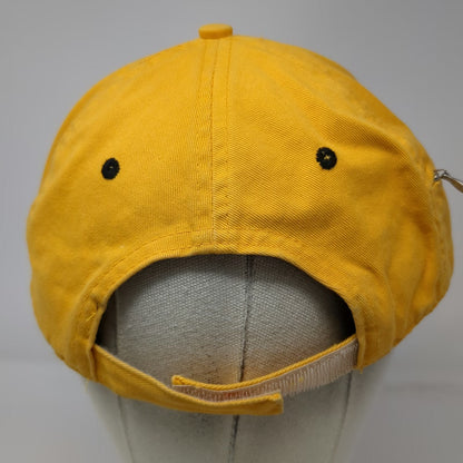 HYP Baseball Cap Yellow One Size Side Pocket North Hero Vermont Nautical Hat