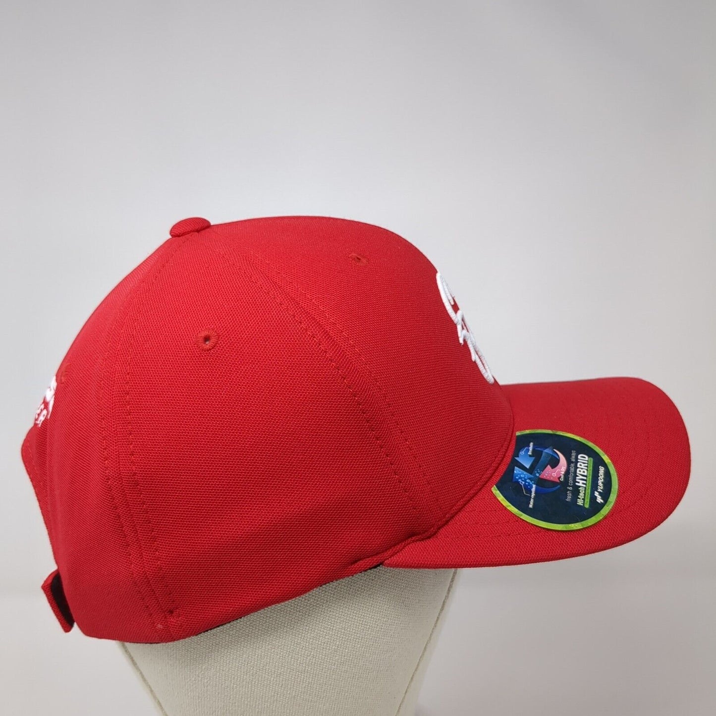 Famosa Lager Beer Strapback Hat Red One Size Hybrid Flexfit 110 Yupoong